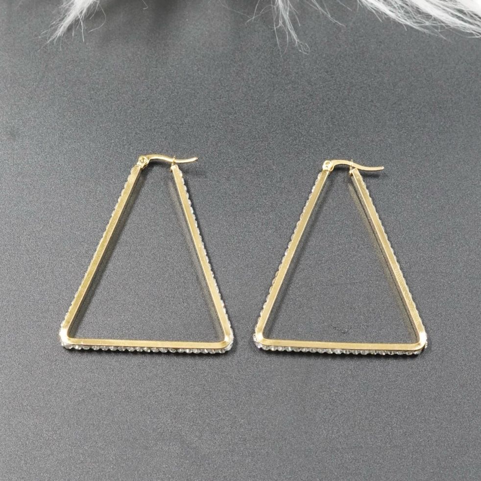 CANDONGA TRIANGULO PIEDRA BLANCA-DORADO